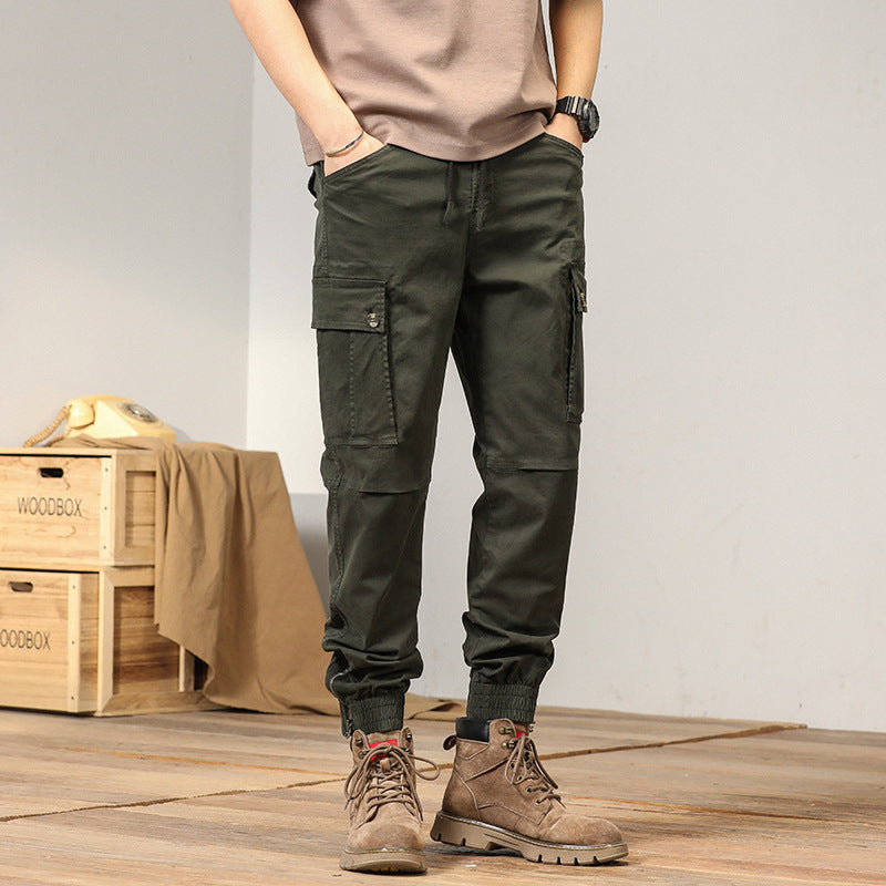 Herren Cargo-Hose mit vielen Taschen elastisch Bequem