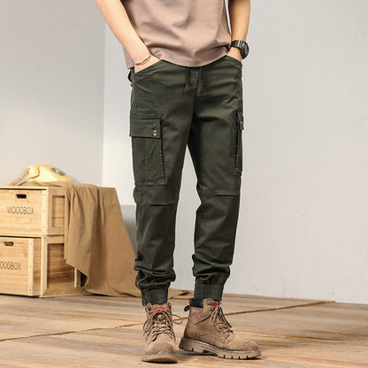 Herren Cargo-Hose mit vielen Taschen elastisch Bequem