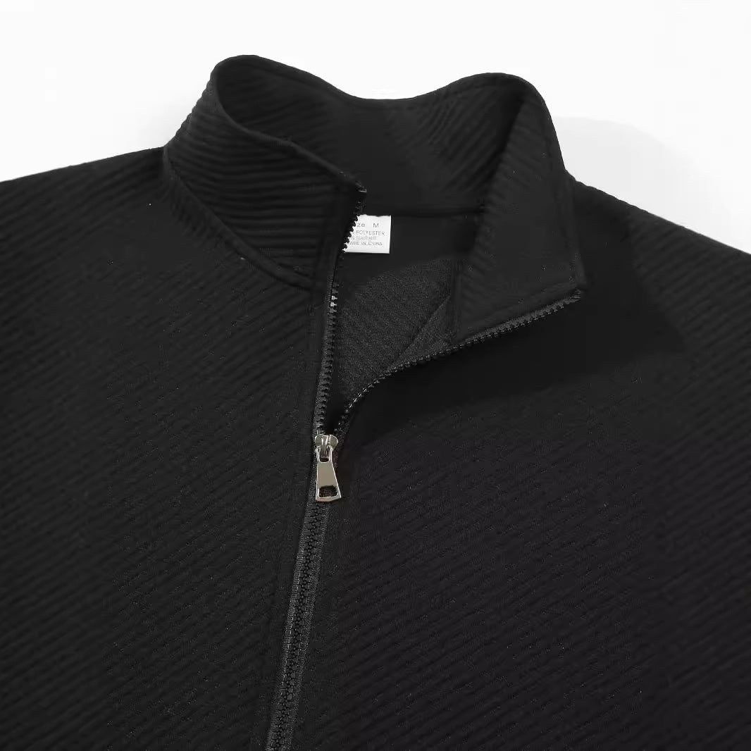 Herren Jacke Sportlich Funktionsjacke Mit Struktur