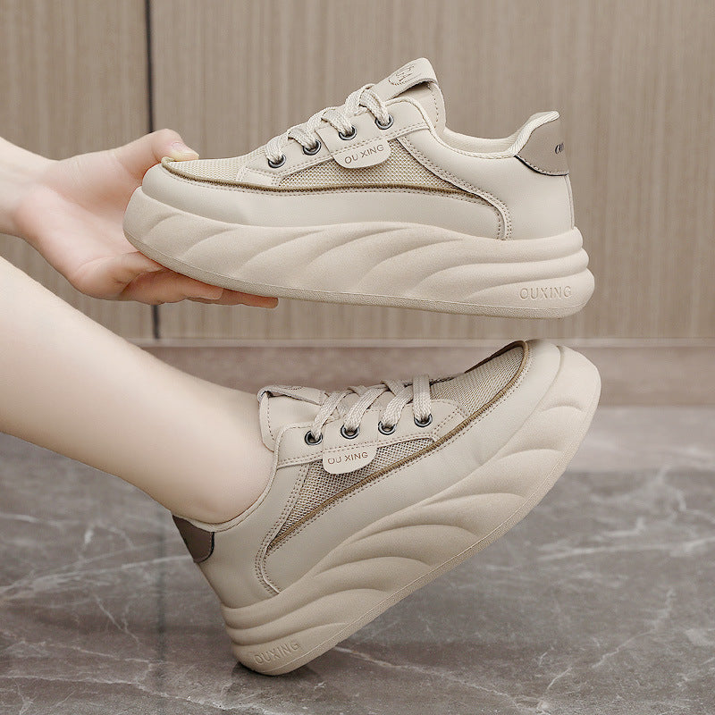 Damen Sneaker Sportschuhe mit Mesh und Hochsohle