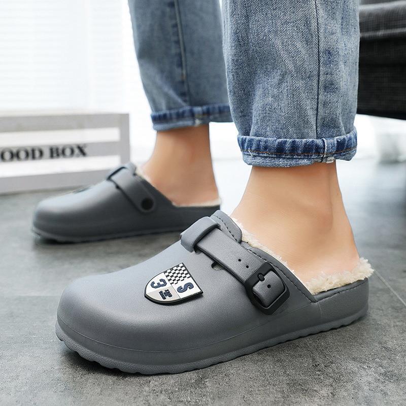 Damen Clogs Weich Bequem Innenfutter Komfort Schuhe