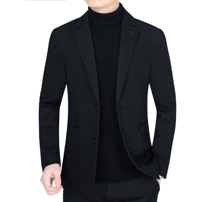 Herren Blazerjacke Slim Fit Stretch Modern