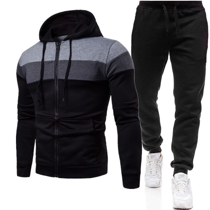 Herren Kapuzenanzug Sportlich Bequem Mit Taschen