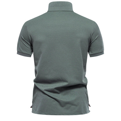 Herren Poloshirt Floral Klassisch Berlin Stil
