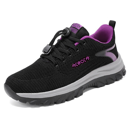 Damen Laufschuhe Sportlich Flexibel Schnellschnürsystem