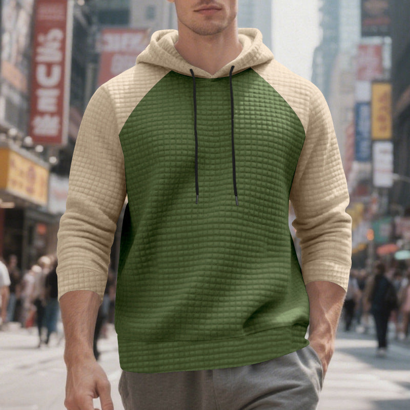 Herren Sweatshirt Raglan mit Taschen Modern Sportlich