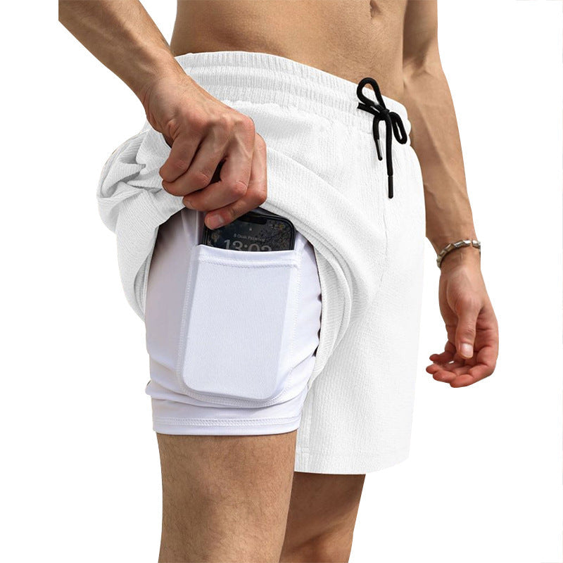Herren Sport Shorts mit Handytasche Freizeit