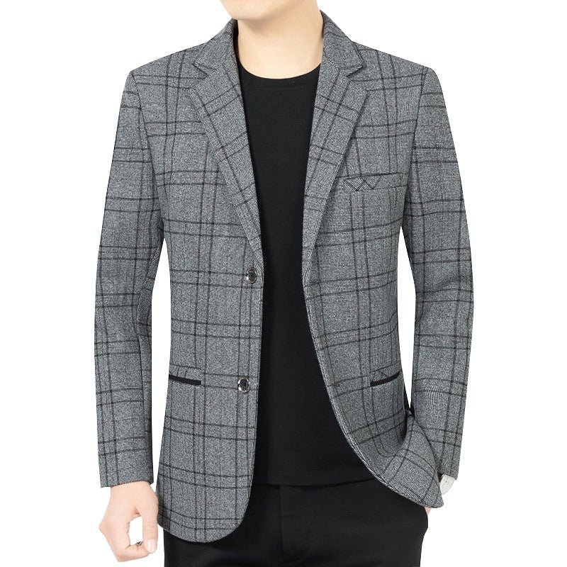 Herren Blazer Kariert Modern Slim Fit - BerlinGlamour