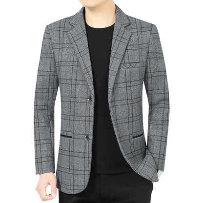 Herren Blazer Kariert Modern Slim Fit - BerlinGlamour