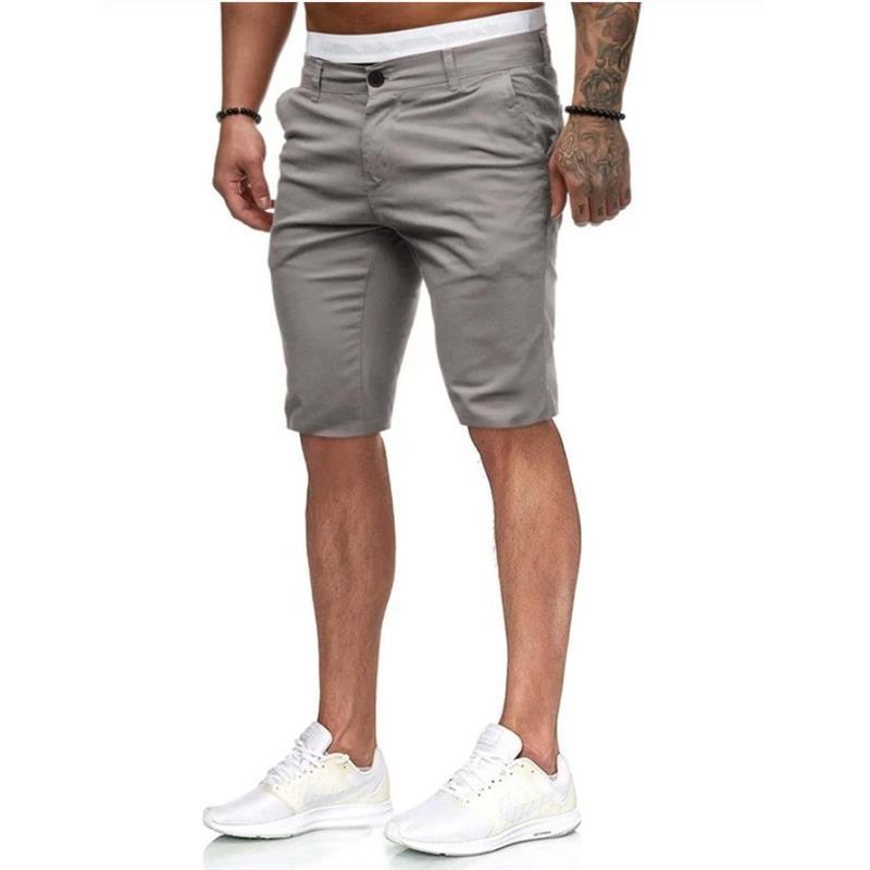 Herren Shorts Chinohosen Bequem Elegant