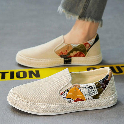 Damen Espadrilles Bequem Slip-On Sneaker Sommer