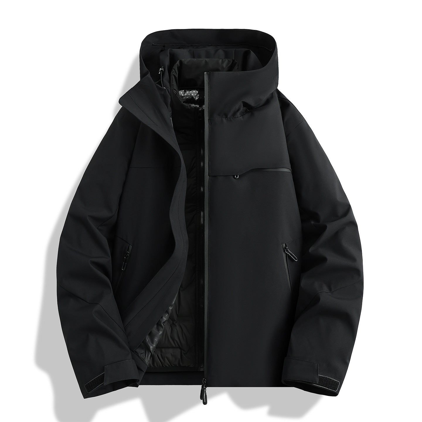 Herren Outdoor-Jacke wasserfest mit Kapuze Isolierung