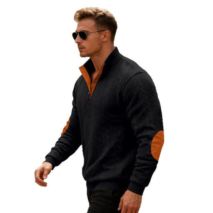 Herren Strickpullover Modern Kragen Elegantes Design