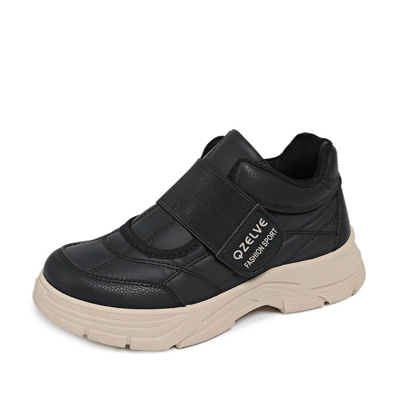 Damen Sneaker Sportlich Velours Rutschfest Komfortabel