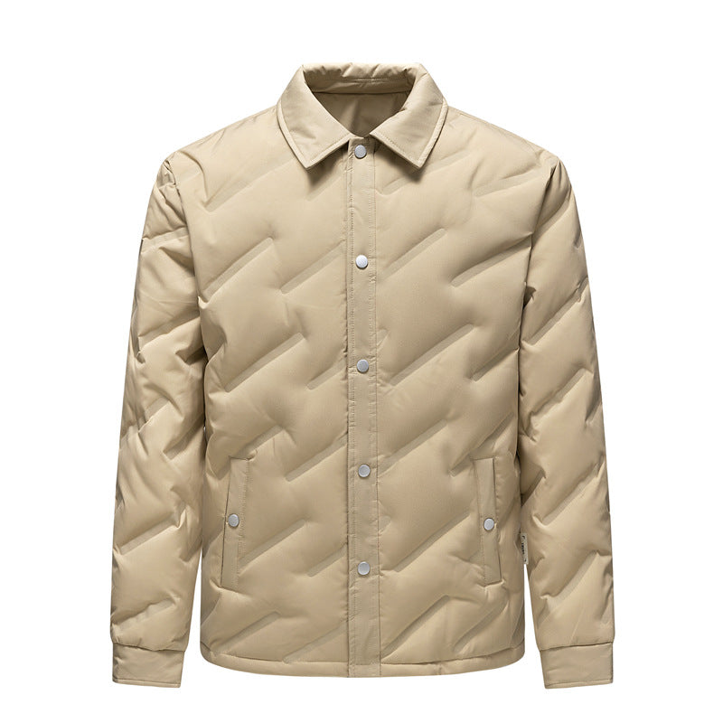 Herren Steppjacke Übergangsjacke Warm Isoliert