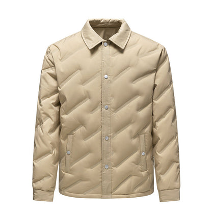 Herren Steppjacke Übergangsjacke Warm Isoliert