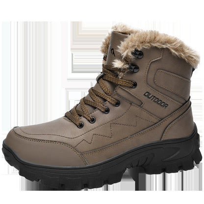 Wanderschuhe Damen Winter Warm Isoliert Wasserfest