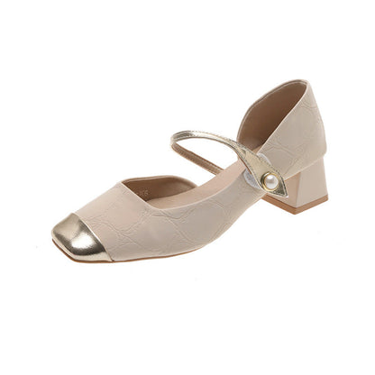 Damen Ballerinas Elegante Sling Schuhe Glänzend Mit Riemen