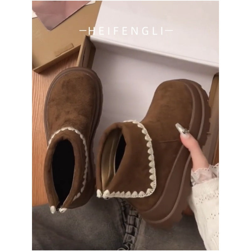 Damen Chelsea Boots Plateau Modern Schuhe Trend - BerlinGlamour