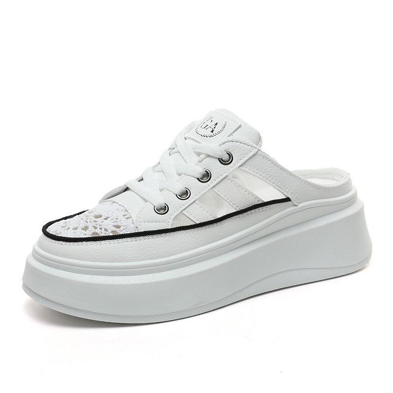 Damen Plateausneaker Hoch mit Robustem Sohlenprofil und Weitem Zehenbereich - BerlinGlamour