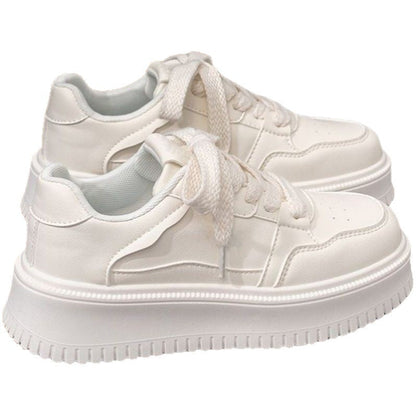 Damen Sneaker Dicke Sohle Atmungsaktiv Sportlich