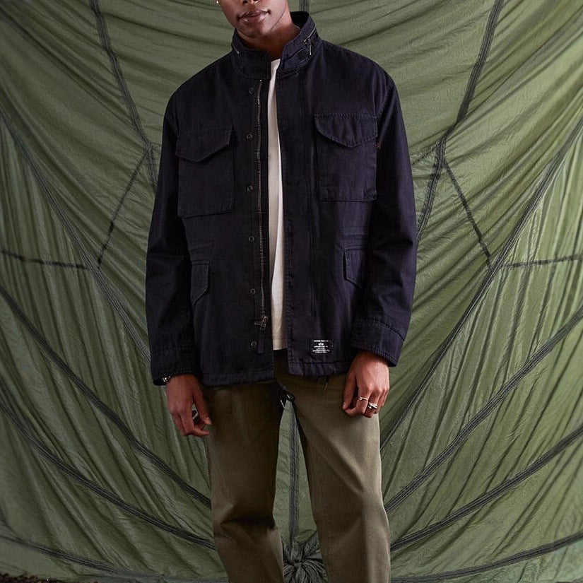 Herren Utility-Jacke Funktionell Vieltaschen Modern - BerlinGlamour