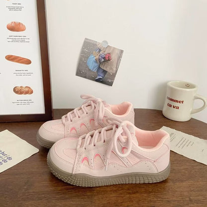 Damen Sneaker Sportlich Komfortable Laufschuhe Weiße Schuhe