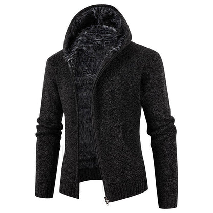 Herren Strickjacke Kuschelig Warm mit Taschen Grüne
