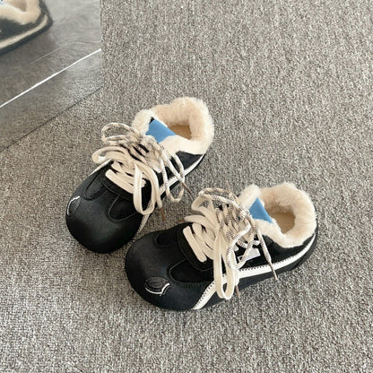 Damen Sneaker Bequem Weich Futter Sportlich