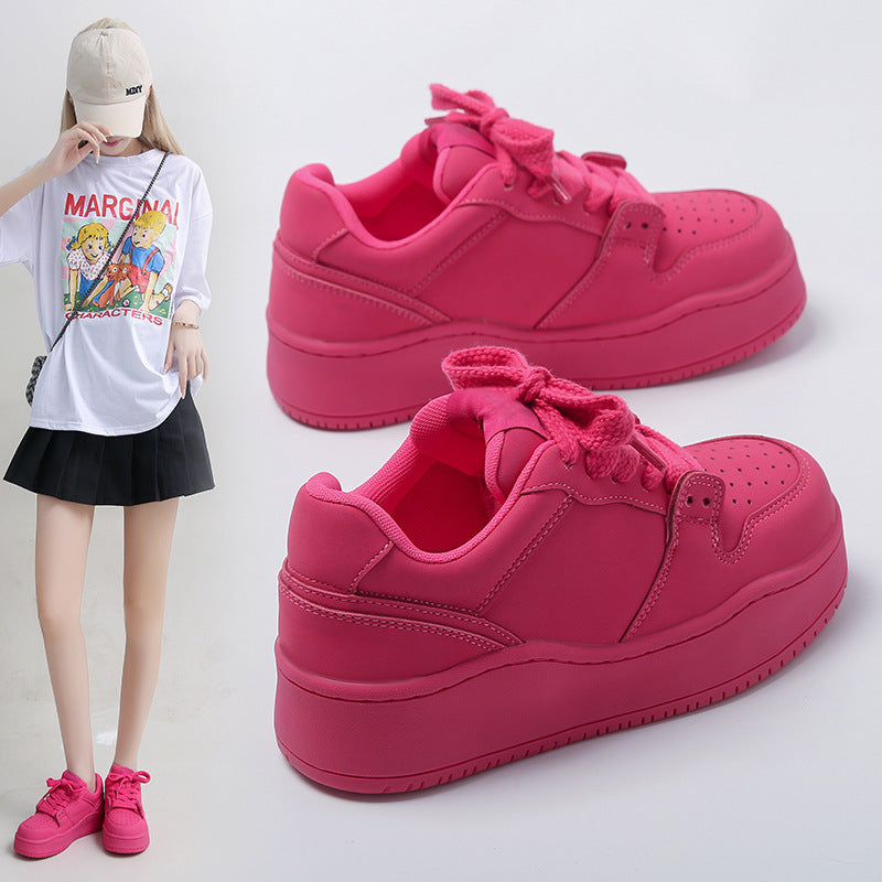 Damen Sneaker Bequem Atmungsaktiv Breite Sohle - BerlinGlamour