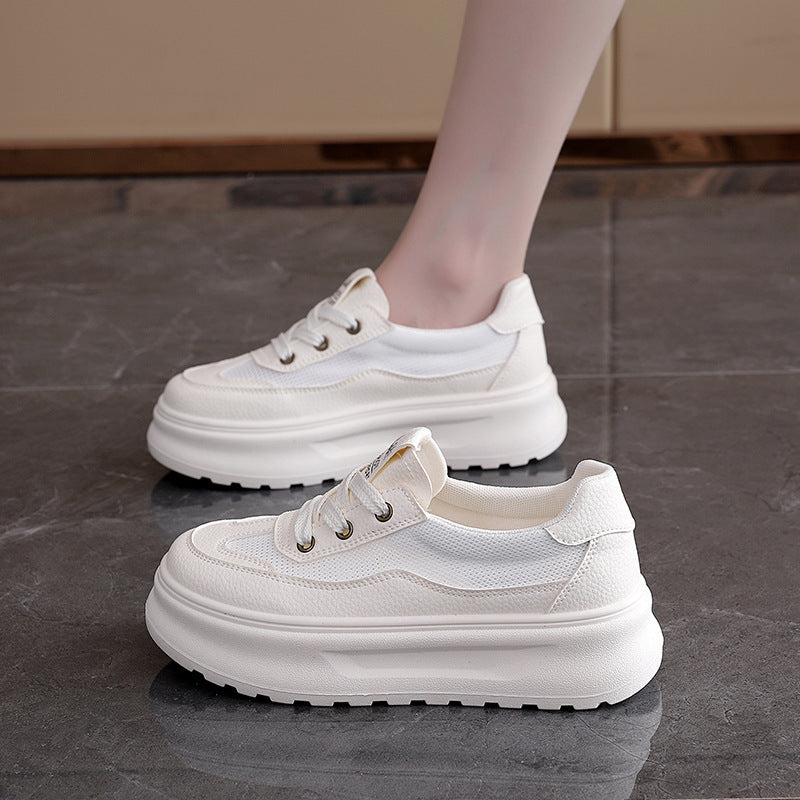 Damen Sneaker Chunky Bequem Atmungsaktiv Weite Passform