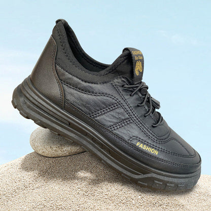 Herren Sneaker Sportlich Bequem Schwarz