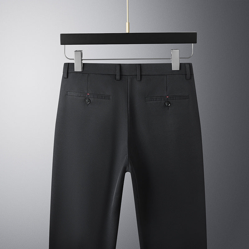Herren Businesshose Elegant Slim Fit mit Gummizug