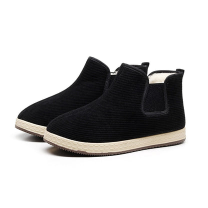 Damen Stiefeletten Warm Elastisch Wintermode