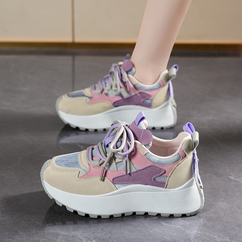 Damen Sneaker Sportschuhe Bequem Ergonomisch