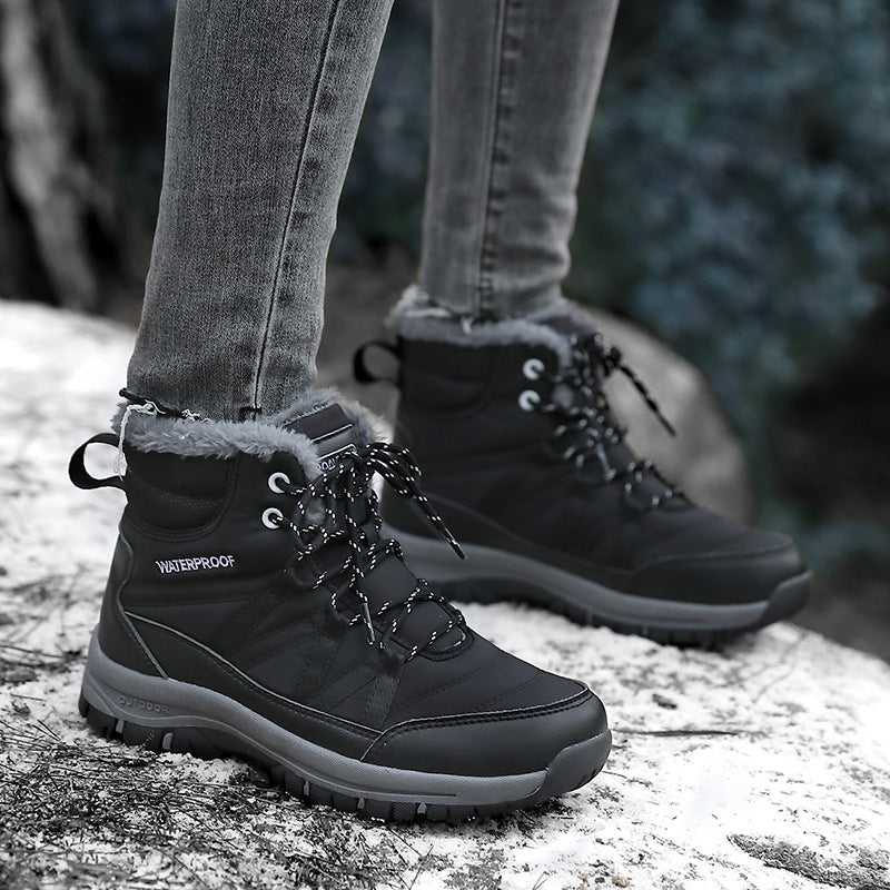 Wasserfeste Damen Winterstiefel Isoliert Rutschfest