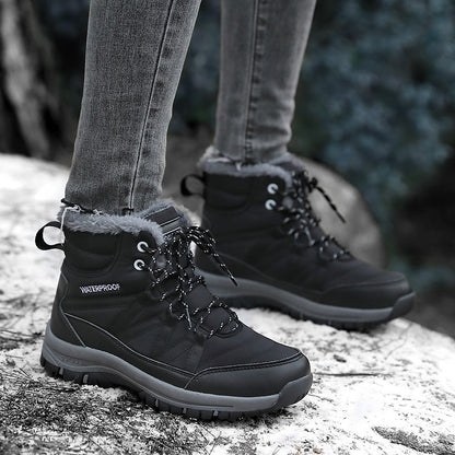 Wasserfeste Damen Winterstiefel Isoliert Rutschfest