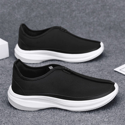 Damen Sneaker Sportlich Bequem Schwarz