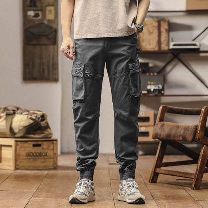 Herren Cargo-Hose Modern Freizeit Hose Bequem