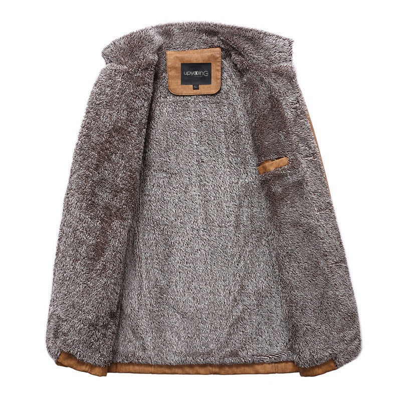 Herren Winterjacke Modern mit Weichem Innenfutter