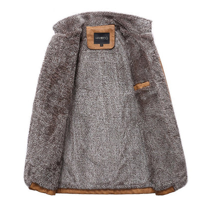 Herren Winterjacke Modern mit Weichem Innenfutter