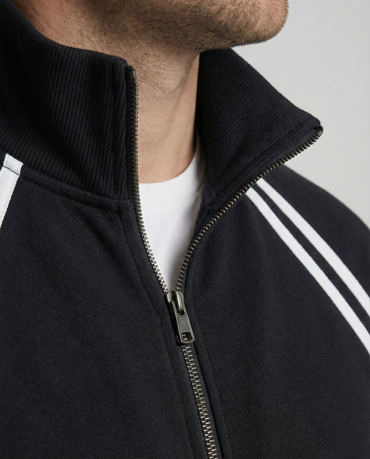 Unisex Collegejacke Schwarz Amerika Stil