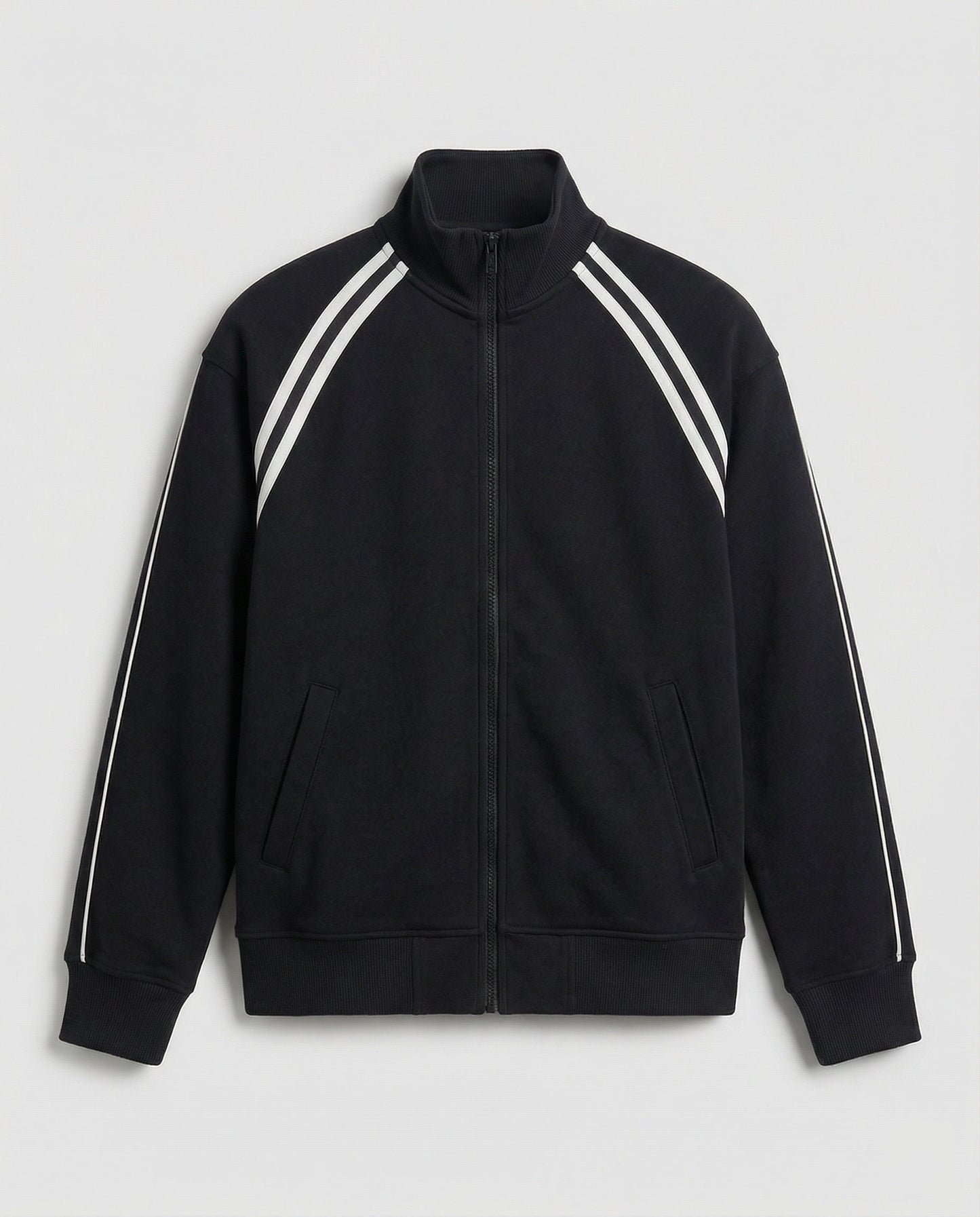 Unisex Collegejacke Schwarz Amerika Stil