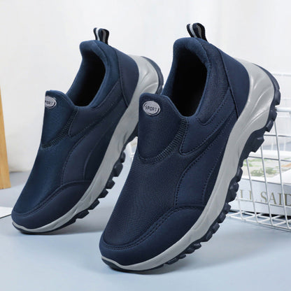 Damen Sneaker Bequem Leicht Slip-On Rutschfest