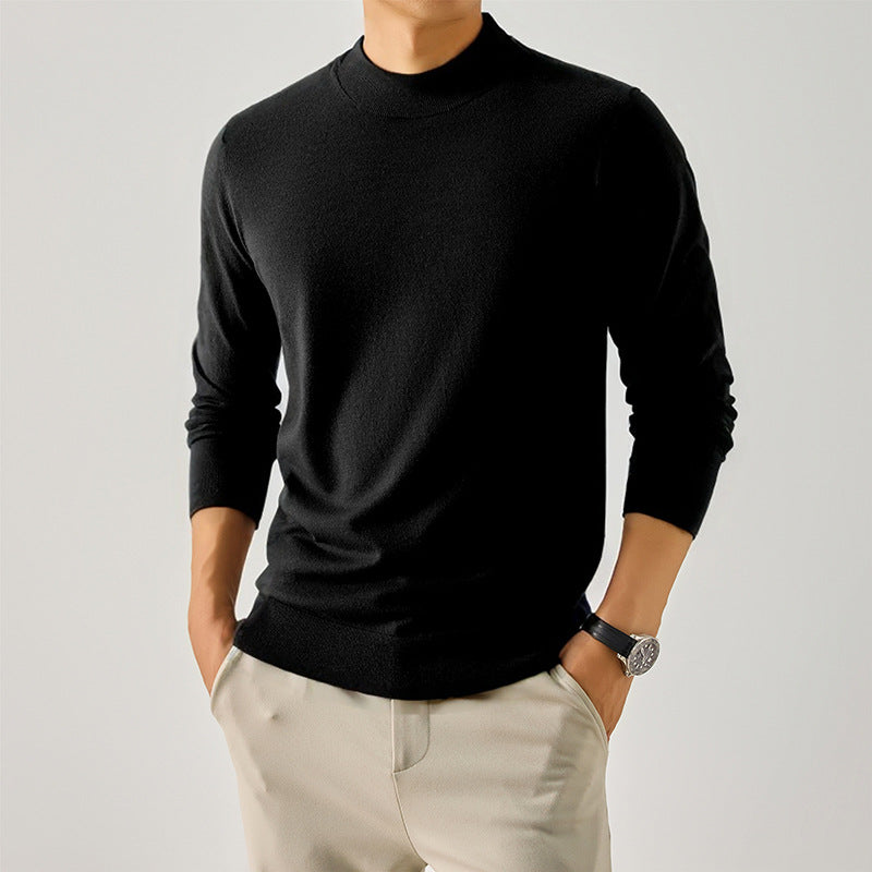 Herren Pullover Feinstrick Modern Elegant