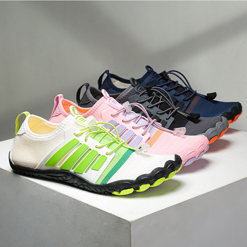 Damen Fitnessschuhe Laufschuhe Schnellschnürsystem Sportlich - BerlinGlamour
