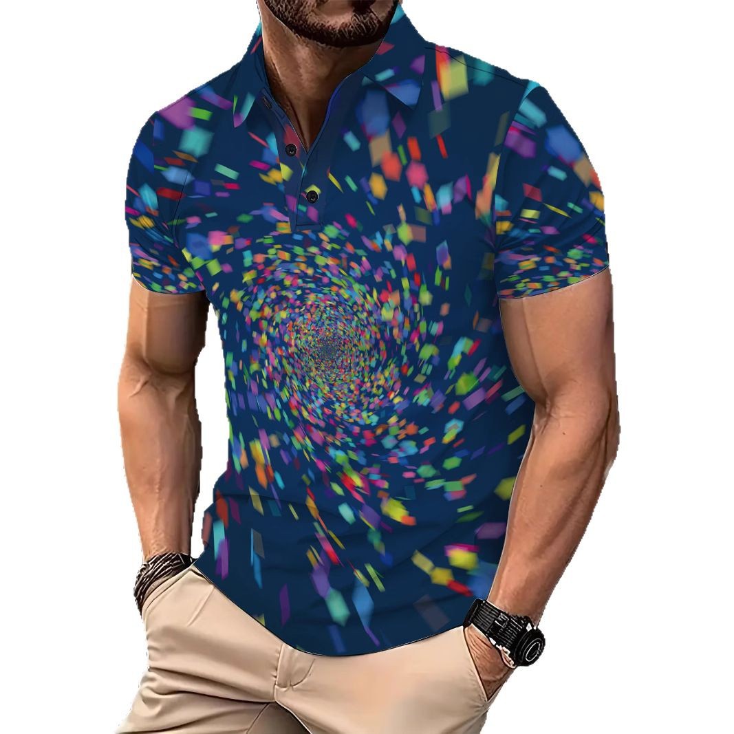 Herren Poloshirt Berlin Grafikdesign Modern Slimfit