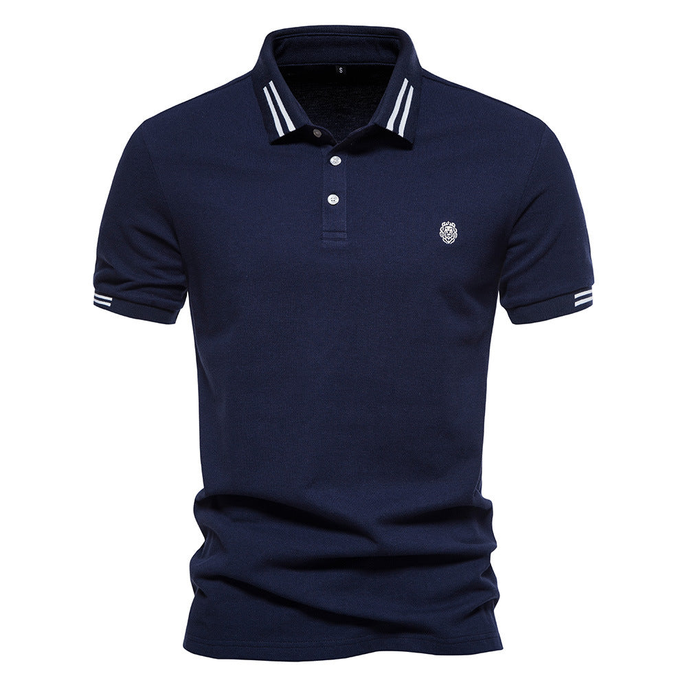 Herren Polohemd Modern Strukturmuster Stilvoll Berlin