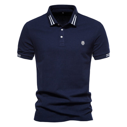 Herren Polohemd Modern Strukturmuster Stilvoll Berlin