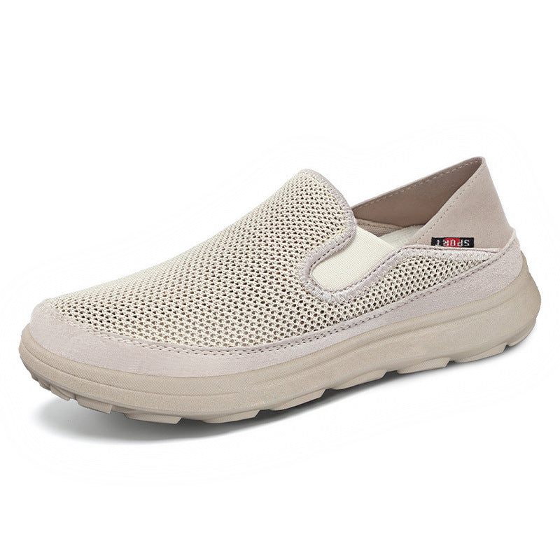Damen Slip-On Schuhe Bequem Atmungsaktiv KomfortSchuhe